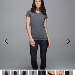 Lululemon Trail Bound Tight Full-On Luxtreme  Size 2 star crushed black